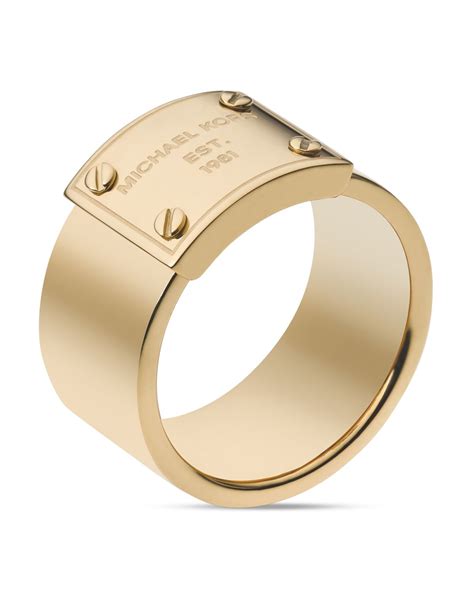 michael kors logo charm|Michael Kors rings for women.